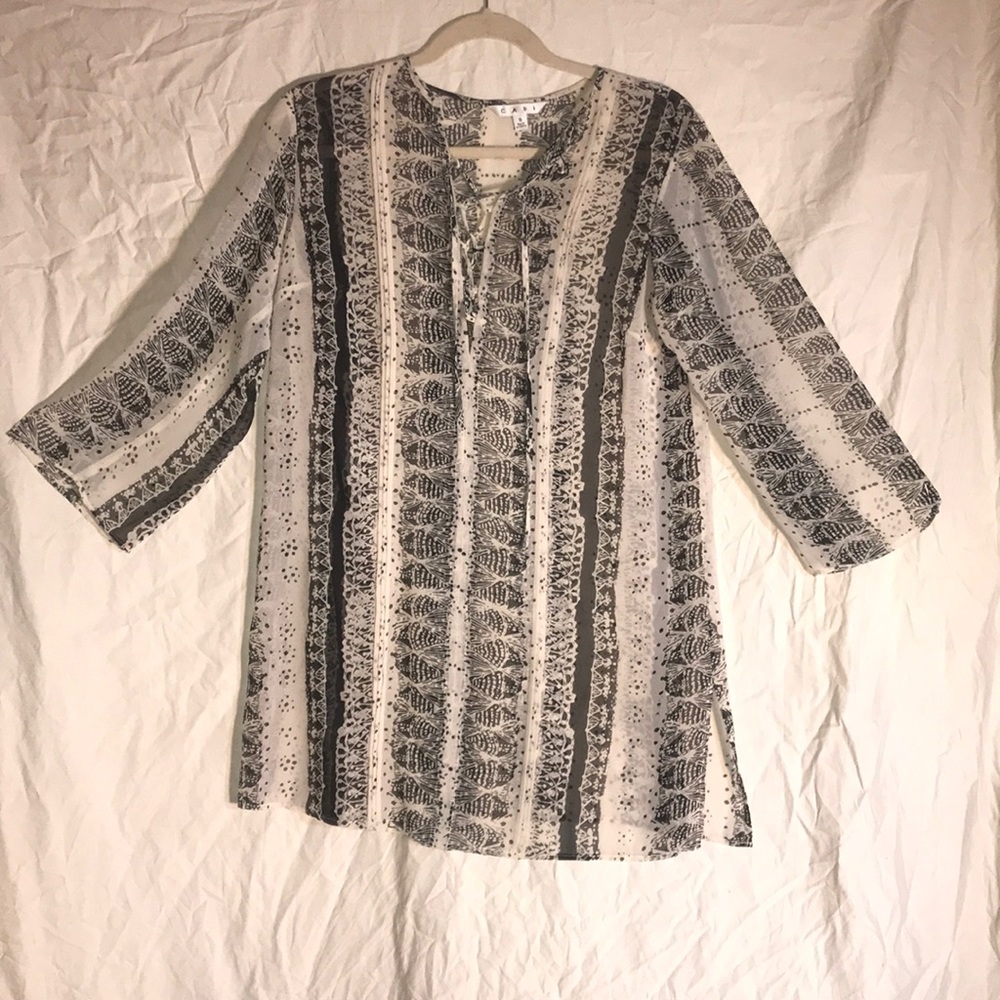 SOLD cabi sheer blouse